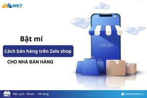 Bán hàng trên Zalo shop